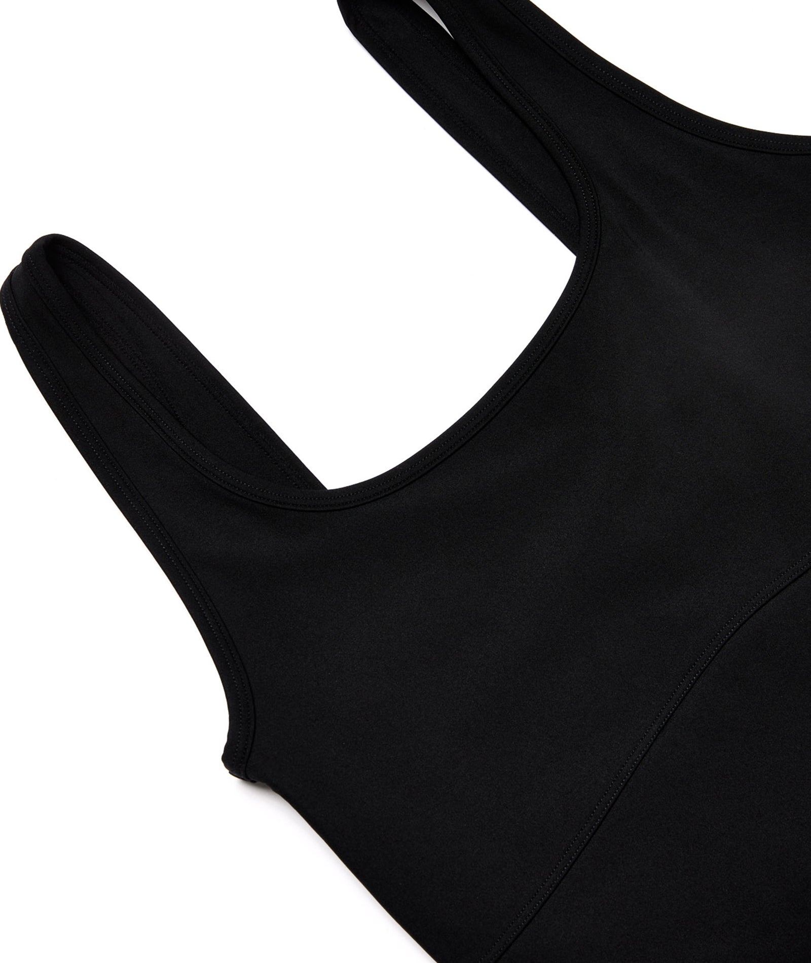 CROPPED TANK - BLACK - tjuso
