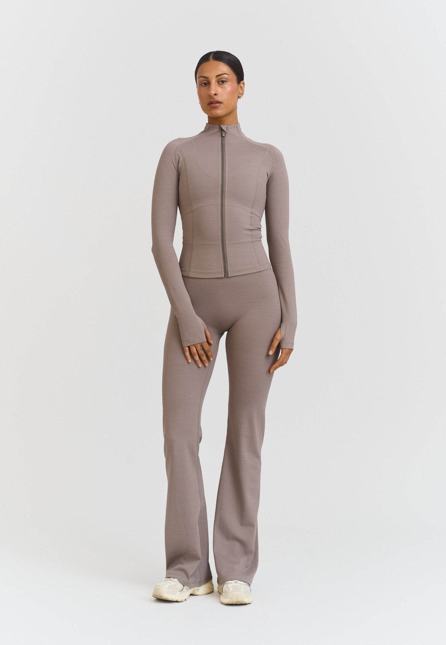 Flared Leggings - Clay - tjuso