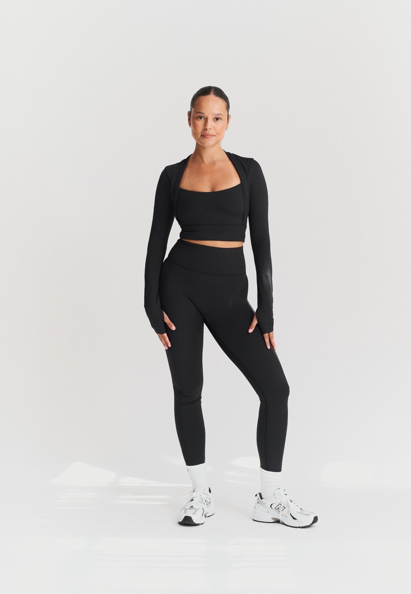 Leggings - Black - tjuso