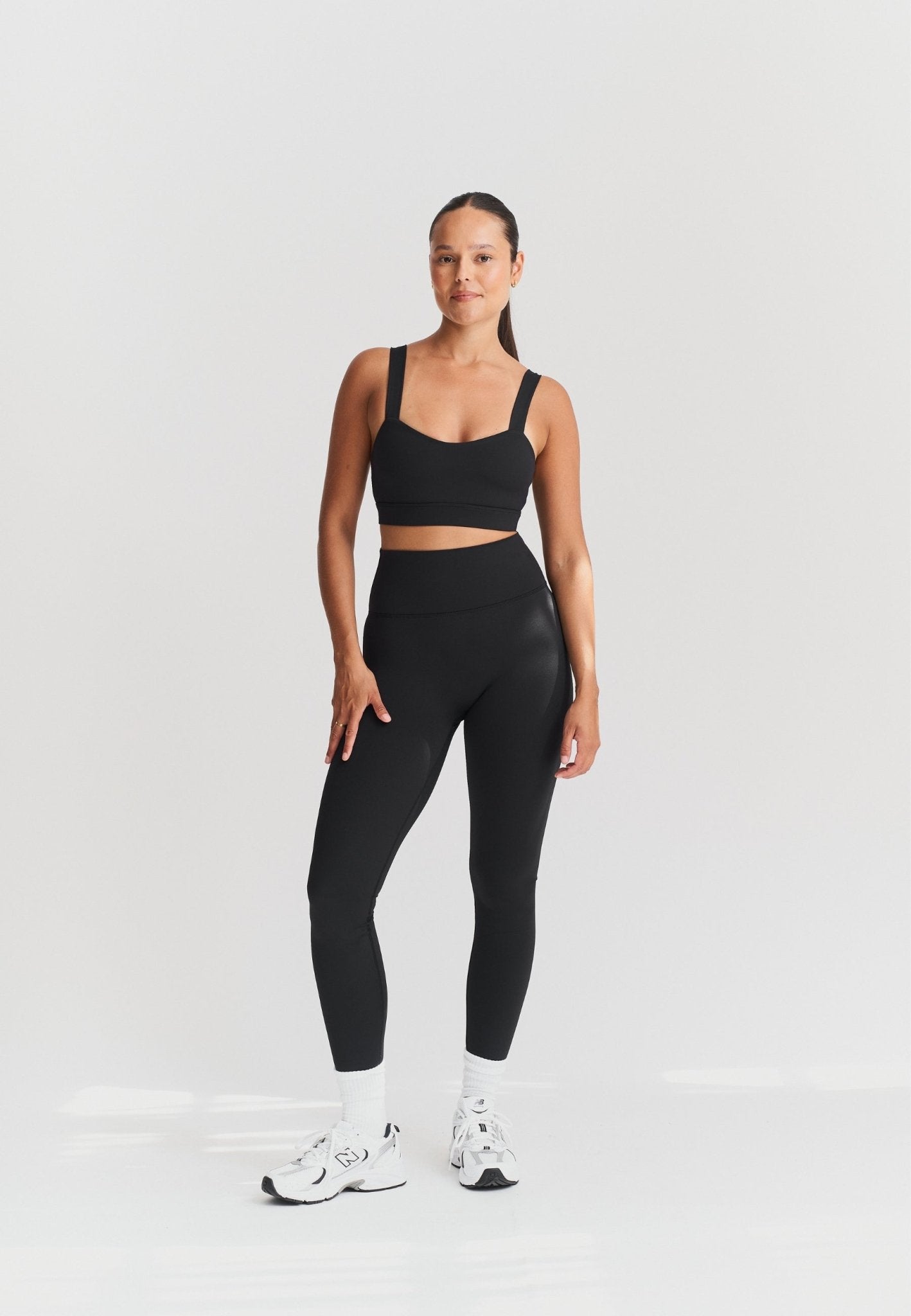 Leggings - Black - tjuso